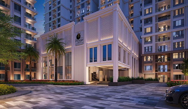 Prestige Kompally Entrance View